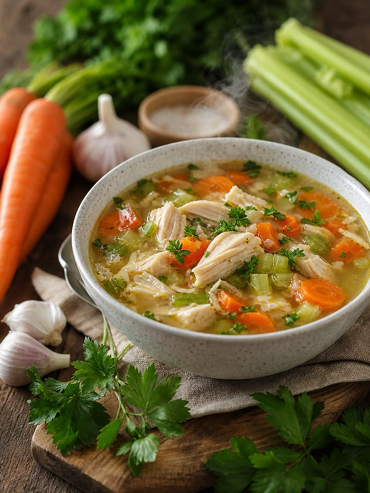 Sopa de pollo